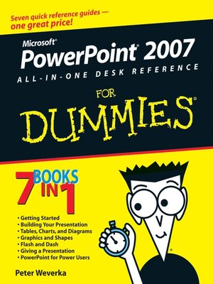 cover image of PowerPoint 2007 All-in-One Desk Reference For Dummies